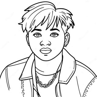 Juice Wrld Coloring Pages