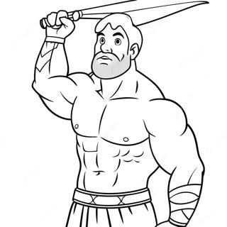 Hercules Coloring Page 9891-8226