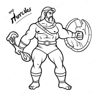 Hercules Coloring Page 9891-8227