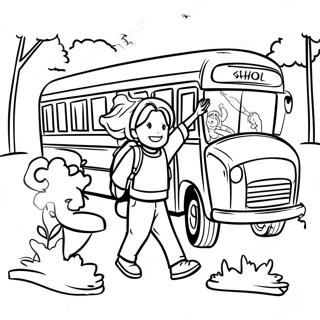 School S Out Fun Coloring Page 9901-8234