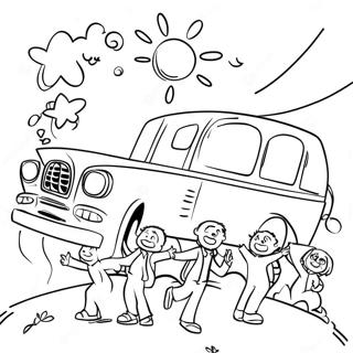 School S Out Fun Coloring Page 9901-8235