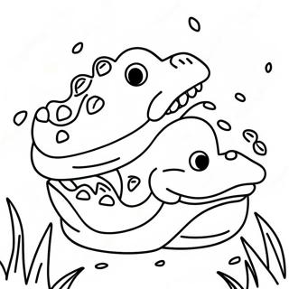 Crocs Coloring Page 9911-8239