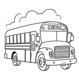 School Bus Coloring Page 9921-8248