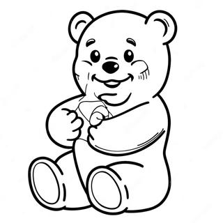 Gummy Bear Coloring Page 9951-8275