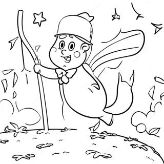 Room On The Broom Coloring Page 9981-8298